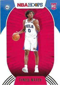 2020-21 Hoops Winter #207 Tyrese Maxey Front