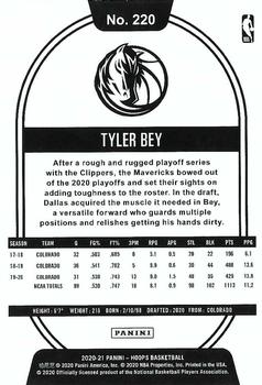 2020-21 Hoops Winter #220 Tyler Bey Back