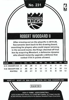 2020-21 Hoops Winter #231 Robert Woodard II Back