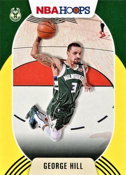 2020-21 Hoops - Yellow #118 George Hill Front