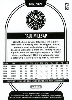 2020-21 Hoops - Yellow #169 Paul Millsap Back
