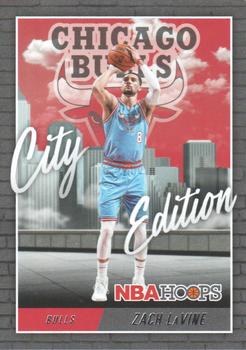 2020-21 Hoops - City Edition #5 Zach LaVine Front