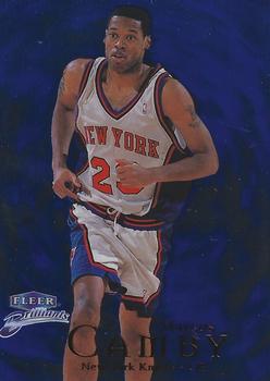 1998-99 Fleer Brilliants - Blue #61B Marcus Camby Front