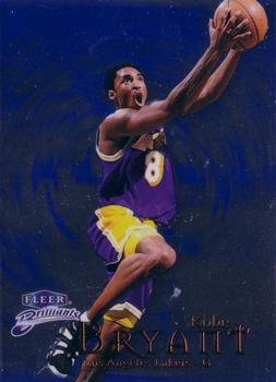1998-99 Fleer Brilliants - Blue #70B Kobe Bryant Front