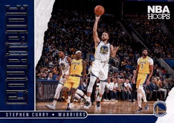 2020-21 Hoops - Courtside #6 Stephen Curry Front