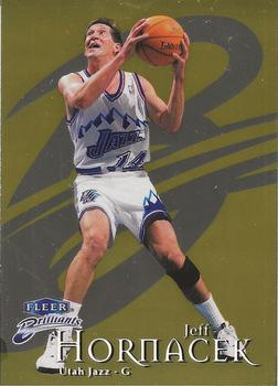1998-99 Fleer Brilliants - Gold #32G Jeff Hornacek Front