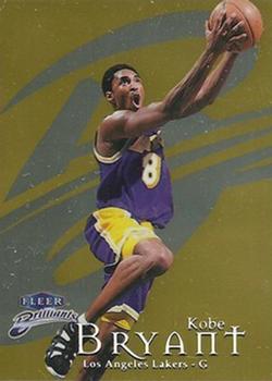 1998-99 Fleer Brilliants - Gold #70G Kobe Bryant Front