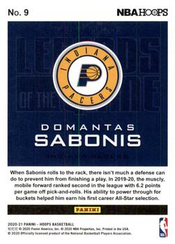 2020-21 Hoops - Future Legends of the Game #9 Domantas Sabonis Back