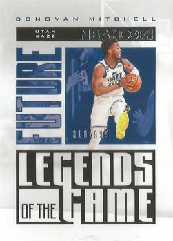 2020-21 Hoops - Future Legends of the Game #22 Donovan Mitchell Front