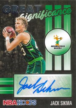 2020-21 Hoops - Great SIGnificance #GS-JSC Jack Sikma Front