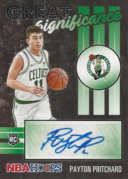 2020-21 Hoops - Great SIGnificance #GS-PPR Payton Pritchard Front