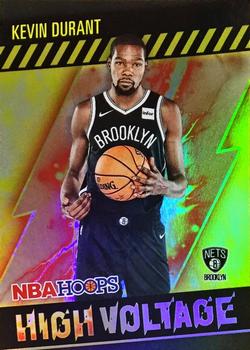 2020-21 Hoops - High Voltage #7 Kevin Durant Front