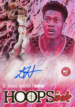 2020-21 Hoops - Hoops Ink #HI-DAH De’Andre Hunter Front