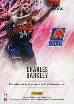 2020-21 Hoops - Hoops Ink Red #HI-CBR Charles Barkley Back
