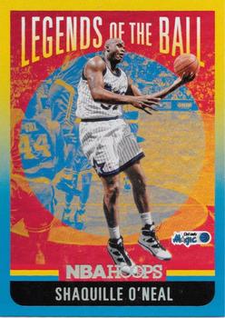 2020-21 Hoops - Legends of the Ball #5 Shaquille O'Neal Front