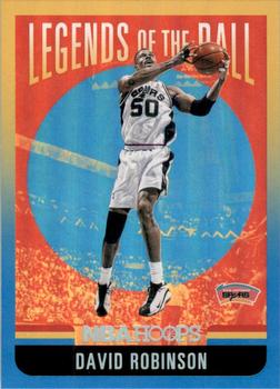 2020-21 Hoops - Legends of the Ball #9 David Robinson Front