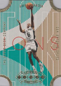 1996-97 Upper Deck - Fast Break Connections #FB18 Avery Johnson Front