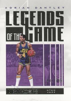 2020-21 Hoops - Legends of the Game #8 Adrian Dantley Front