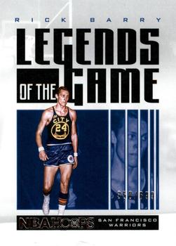 2020-21 Hoops - Legends of the Game #13 Rick Barry Front