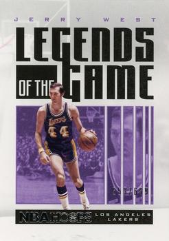 2020-21 Hoops - Legends of the Game #27 Jerry West Front