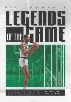 2020-21 Hoops - Legends of the Game #68 Bill Russell Front