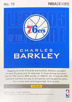 2020-21 Hoops - Legends of the Game #70 Charles Barkley Back
