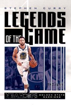 2020-21 Hoops - Legends of the Game #73 Stephen Curry Front