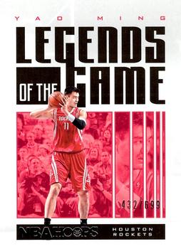 2020-21 Hoops - Legends of the Game #75 Yao Ming Front