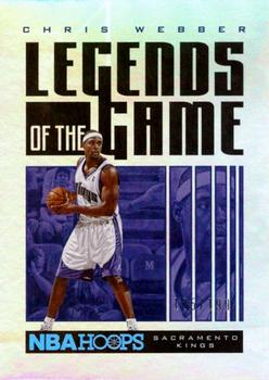 2020-21 Hoops - Legends of the Game Silver #22 Chris Webber Front