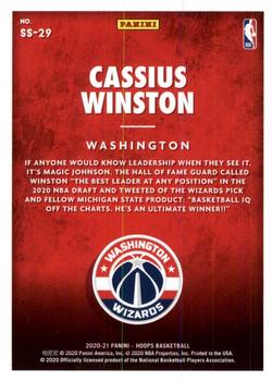 2020-21 Hoops - Now Playing #SS-29 Cassius Winston Back