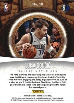 2020-21 Hoops - Prime Twine #18 Luka Doncic Back