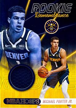 2020-21 Hoops - Rookie Remembrance #SS-10 Michael Porter Jr. Front