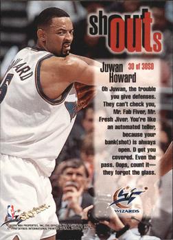 1998-99 Hoops - Shout Outs #30 SO Juwan Howard Back