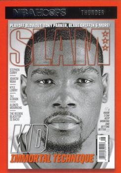 2020-21 Hoops - Slam #13 Kevin Durant Front