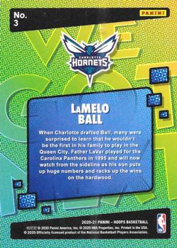 2020-21 Hoops - We Got Next #3 LaMelo Ball Back