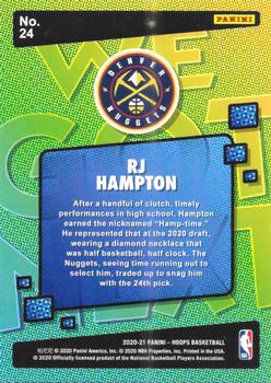 2020-21 Hoops - We Got Next #24 RJ Hampton Back