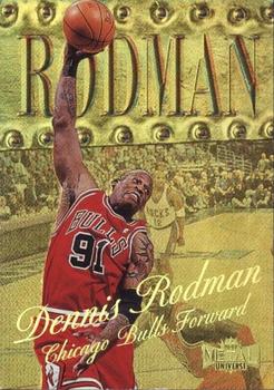 1998-99 Metal Universe - Precious Metal Gems #16 Dennis Rodman Front