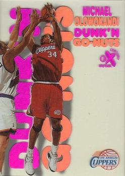 1998-99 SkyBox E-X Century - Dunk'N Go-Nuts #16DG Michael Olowokandi Front