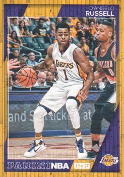 2016-17 Panini NBA International Edition #57 D'Angelo Russell Front