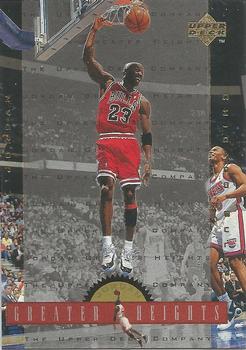 1996-97 Upper Deck - Michael Jordan Greater Heights #GH1 Michael Jordan Front