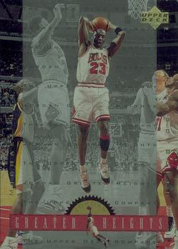 1996-97 Upper Deck - Michael Jordan Greater Heights #GH3 Michael Jordan Front