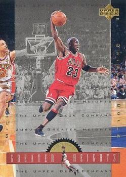 1996-97 Upper Deck - Michael Jordan Greater Heights #GH5 Michael Jordan Front