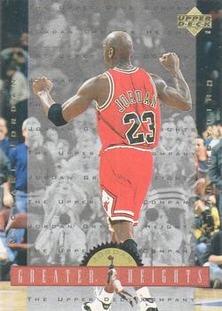 1996-97 Upper Deck - Michael Jordan Greater Heights #GH9 Michael Jordan Front