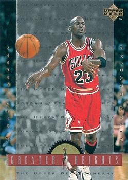 1996-97 Upper Deck - Michael Jordan Greater Heights #GH7 Michael Jordan Front