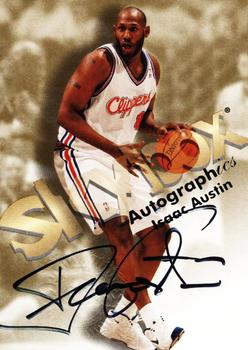 1998-99 SkyBox Premium - Autographics #NNO Isaac Austin Front