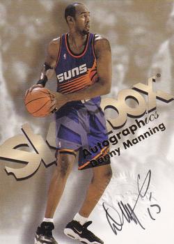 1998-99 SkyBox Premium - Autographics #NNO Danny Manning Front