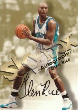1998-99 SkyBox Premium - Autographics #NNO Glen Rice Front