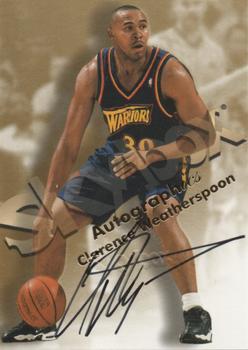1998-99 SkyBox Premium - Autographics #NNO Clarence Weatherspoon Front