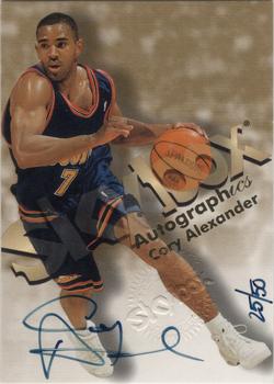 1998-99 SkyBox Premium - Autographics Blue #NNO Cory Alexander Front