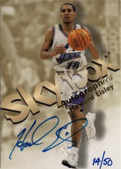 1998-99 SkyBox Premium - Autographics Blue #NNO Howard Eisley Front